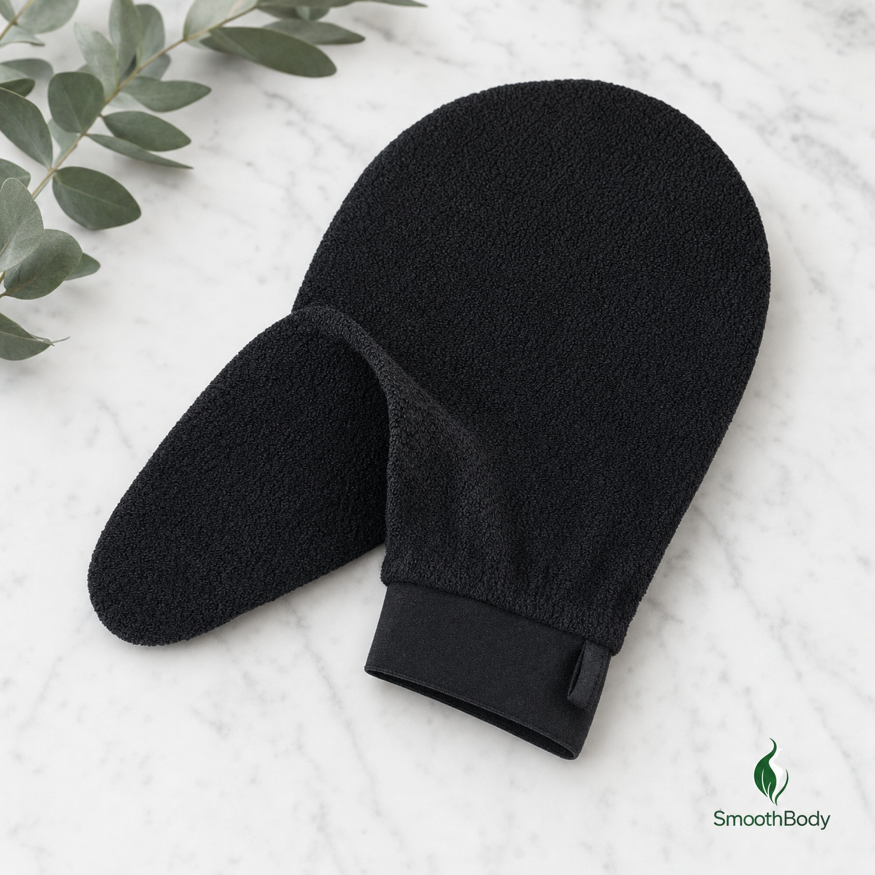 SmoothBody Exfoliating Glove - Black